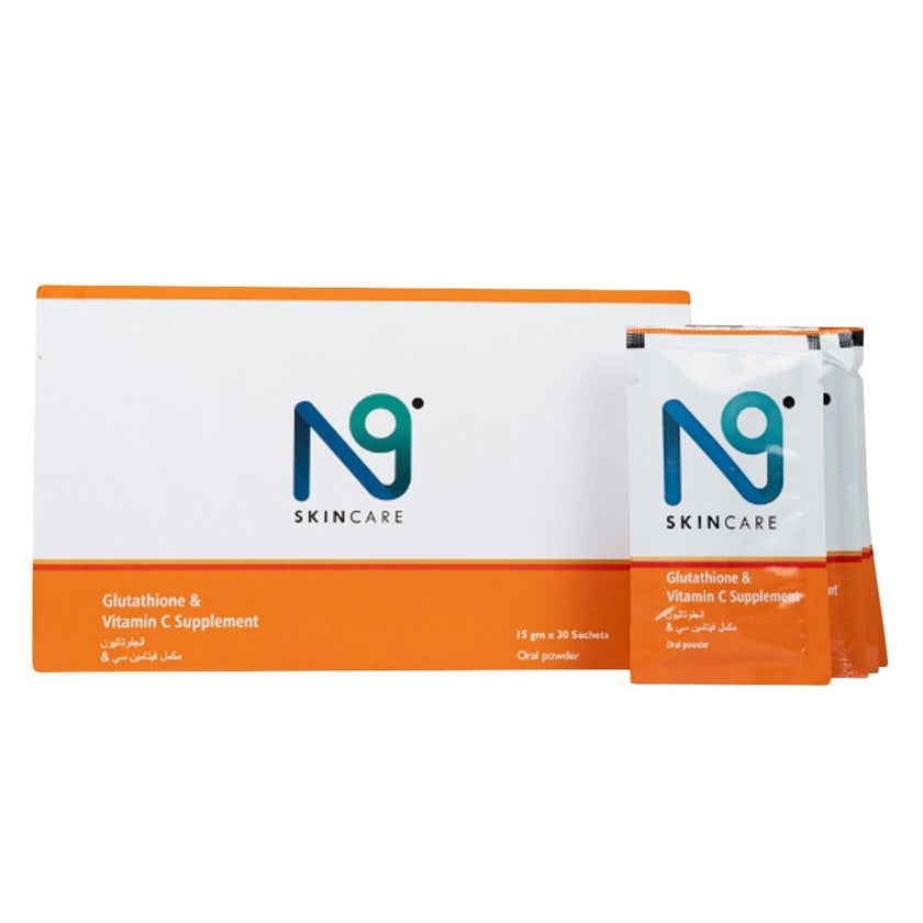 Rowan Bioceuticals No.9 Glutathione & Vitamin C Sachets 15g, Pack of 30's - myAster Rowan Bioceuticals No.9 Glutathione & Vitamin C Sachets 15g, Pack of 30's - myAster