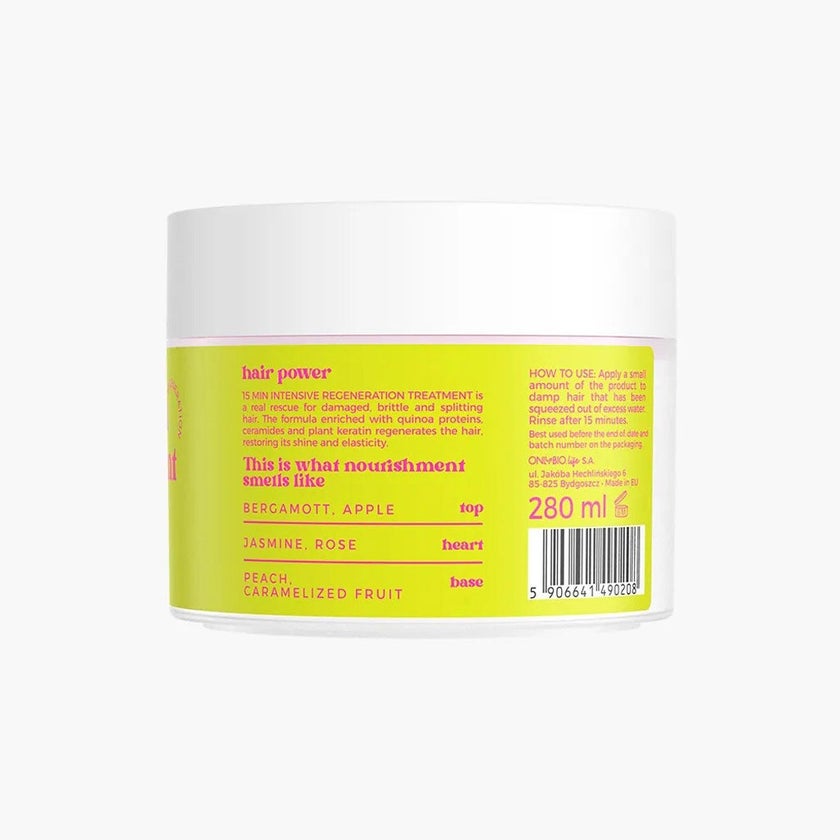 OnlyBio Hair Cycling Regeneration 15 Min S.O.S Hair Mask 280ml