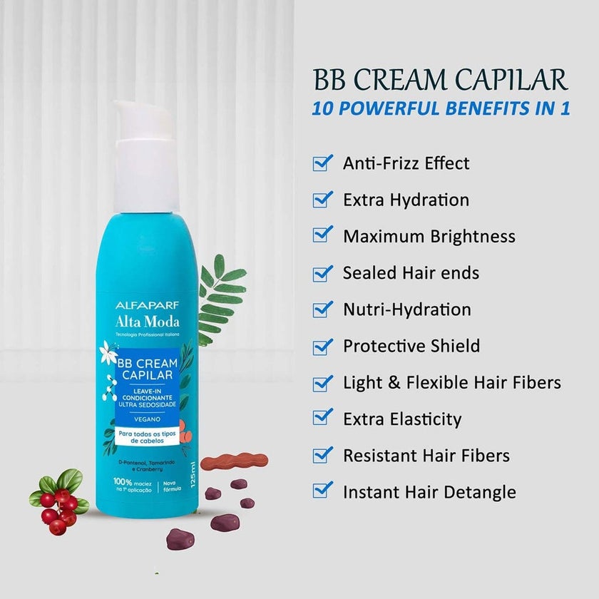 Alfaparf Alta Moda Leave-In BB Cream Capilar Conditioner 125ml