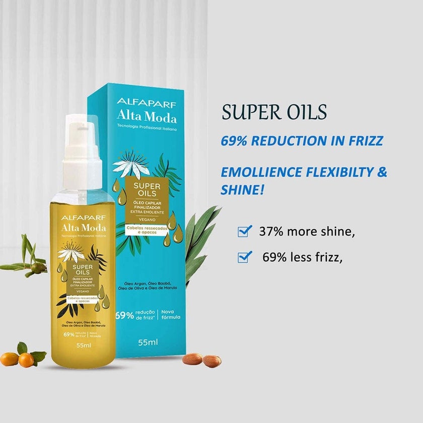 Alfaparf Alta Moda Super Oils For Frizz Control 55ml
