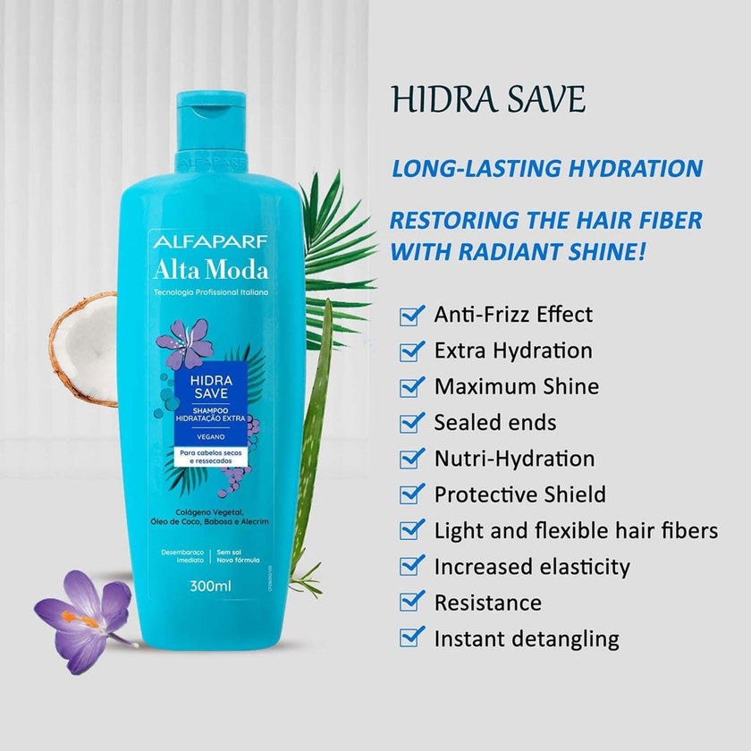 Alfaparf Alta Moda Hidra Save Hair Shampoo 300ml
