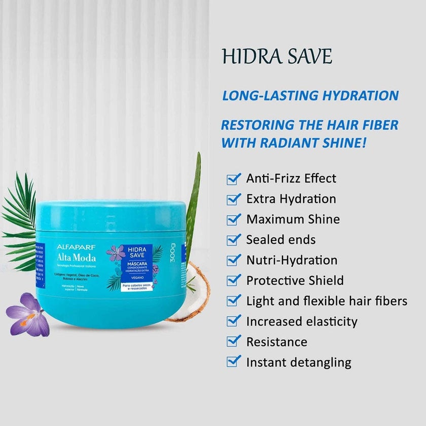 Alfaparf Alta Moda Hidra Save Hair Mask 300g