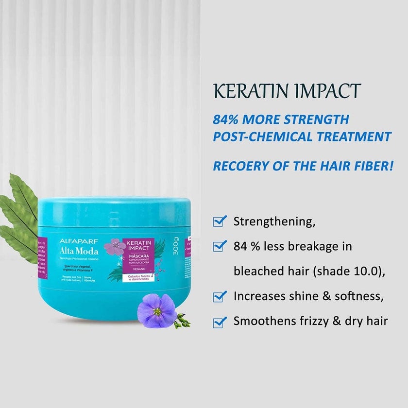 Alfaparf Alta Moda Keratin Impact Hair Mask 300g