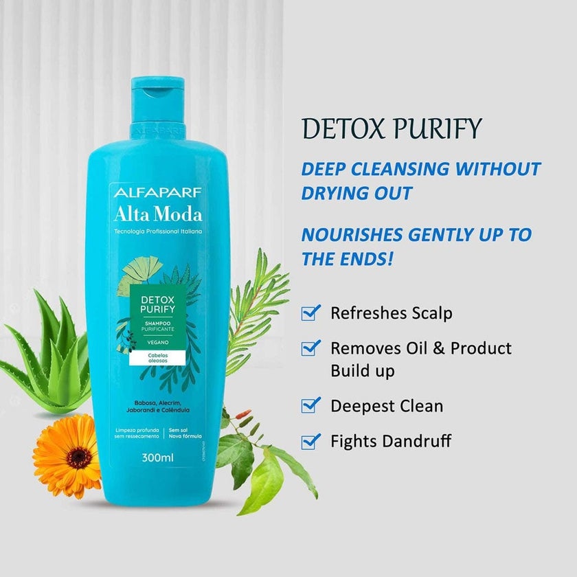 Alfaparf Alta Moda Detox Purify Shampoo 300ml