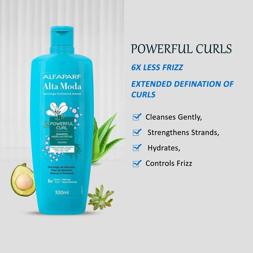 Alfaparf Alta Moda Powerful Curl Shampoo 300ml