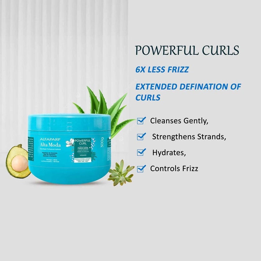 Alfaparf Alta Moda Powerful Curl Hair Mask 300g