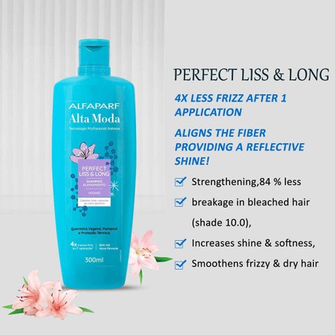 Alfaparf Alta Moda Perfect Liss & Long Shampoo 300ml