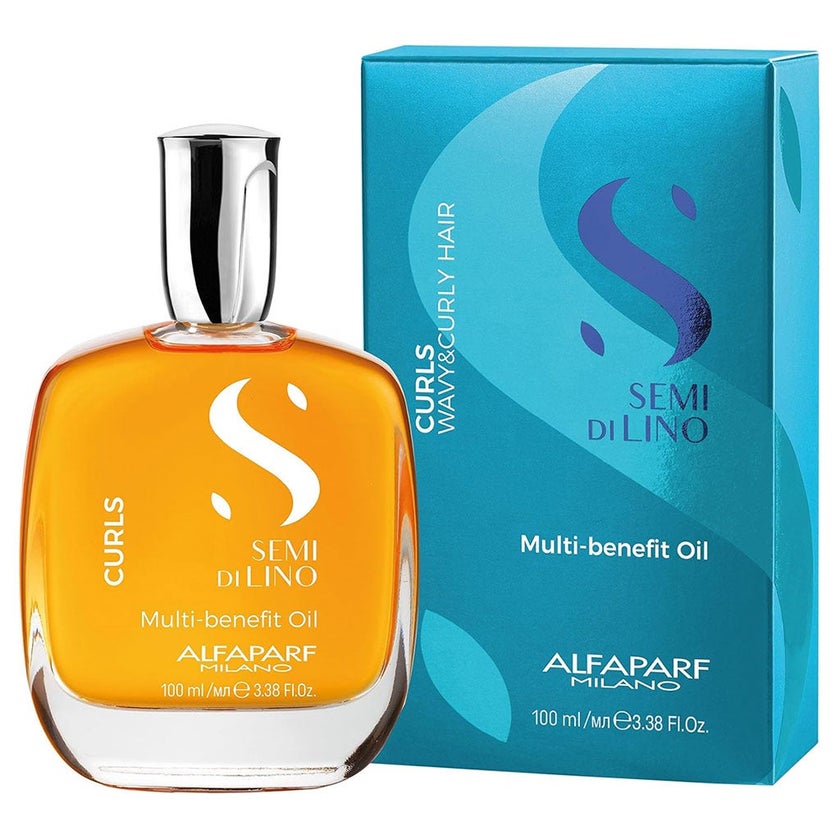 Alfaparf Semi Di Lino Curls Multi-Benefit Oil 100ml