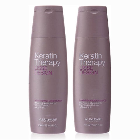 Alfaparf Keratin Therapy Shampoo + Conditioner Set - 250ml
