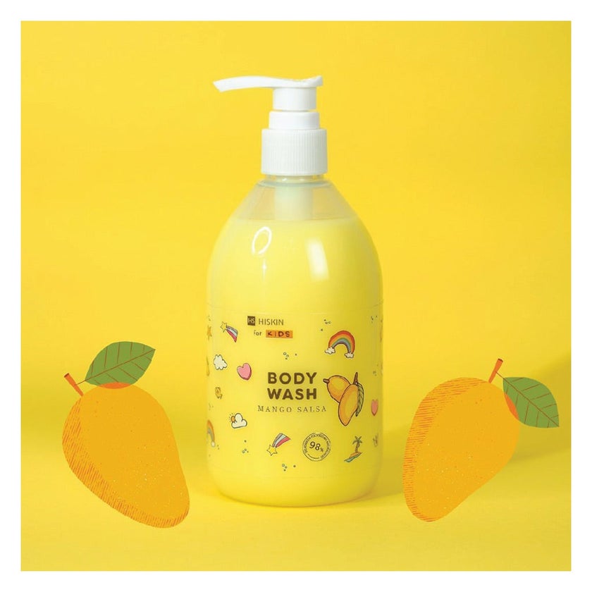 Hiskin Mango Body Wash For Kids 400ml