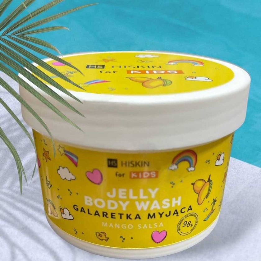 Hiskin Mango Jelly Body Wash For Kids 150ml