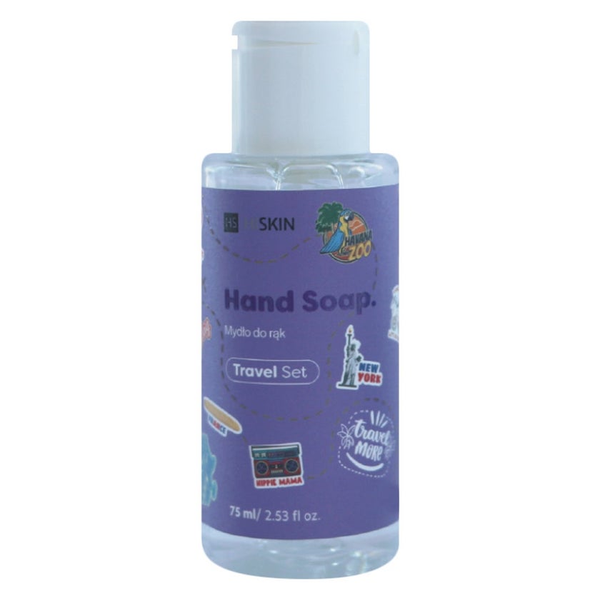 Hiskin Hand Soap & Hand Cream Kids Travel Set 75ml, Pack of 2's
