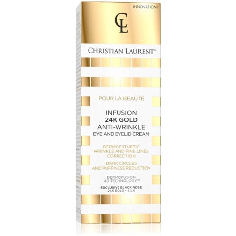 Christian Laurent 24K Gold Anti-Wrinkle Eye & Eyelid Cream 20ml
