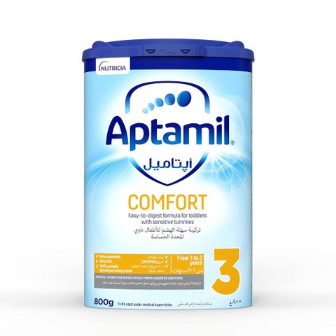 Aptamil Stage 3 Comfort Milk Formula For 1-3 Years 800g