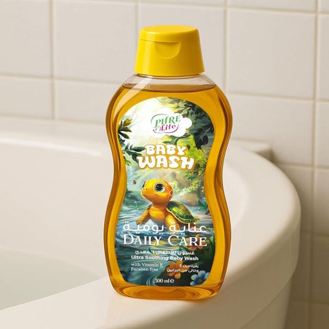 Pure Life Ultra Soothing Baby Wash For Daily Care 500ml