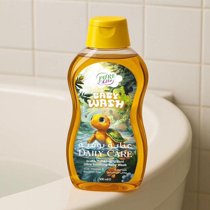 Pure Life Ultra Soothing Baby Wash For Daily Care 500ml