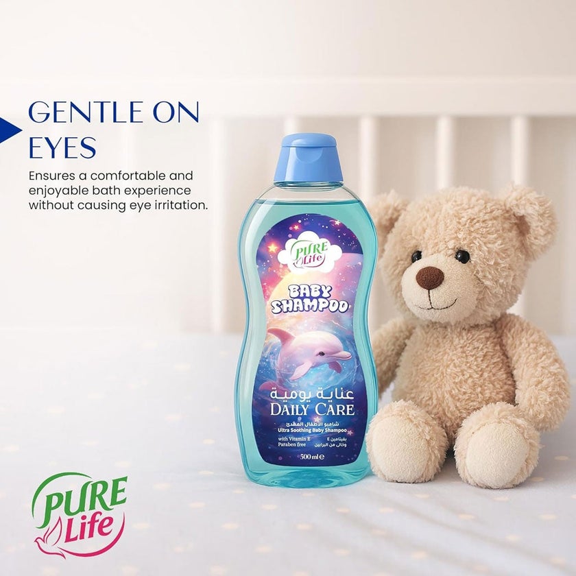 Pure Life Ultra Soothing Baby Shampoo For Daily Care 500ml