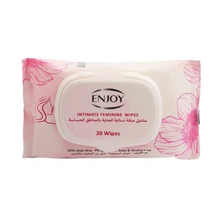 Enjoy Intimate Feminine Wipes, Pack of 20's