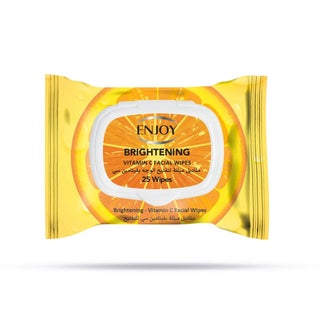 Enjoy Brightening Vitamin C Facial Wipes, Pack of 25's