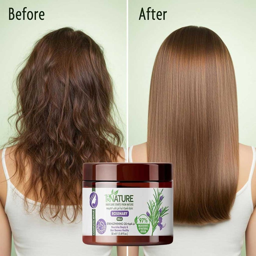 ByNature Rosemary Mint Hair Strengthening Gel 50ml