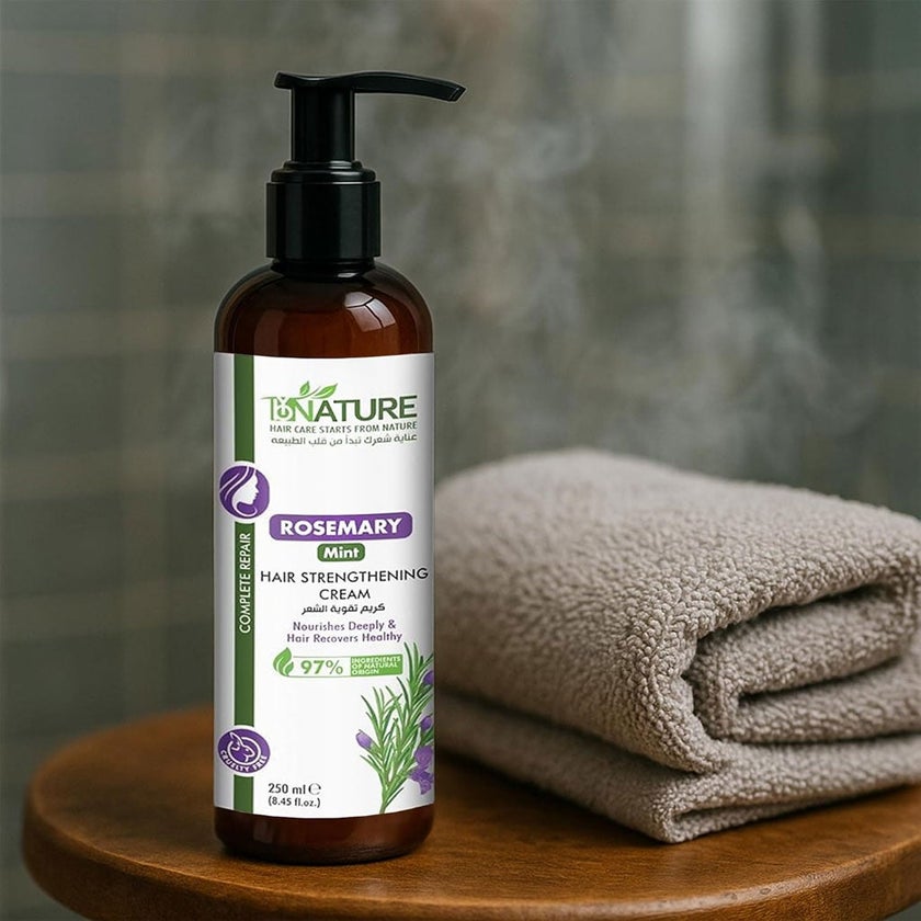 ByNature Rosemary Mint Hair Strengthening Cream 250ml