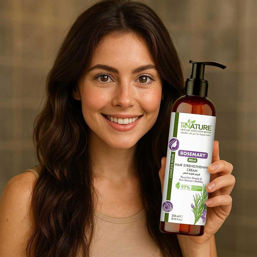 ByNature Rosemary Mint Hair Strengthening Cream 250ml