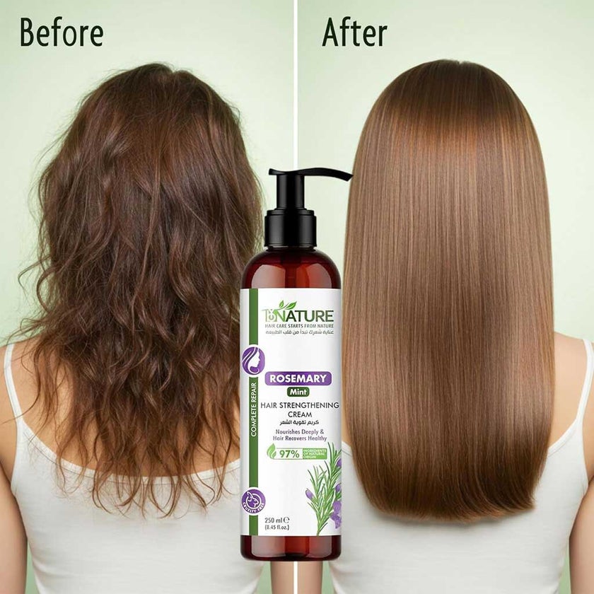 ByNature Rosemary Mint Hair Strengthening Cream 250ml
