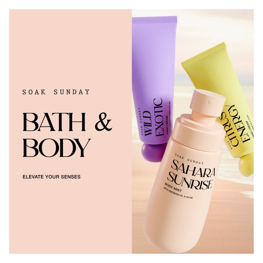 Amelia Knight Soak Sunday Tahiti Breeze Body Mist 100ml