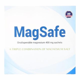 Magsafe Magnesium 400mg Orodisperable Powder - 20 Sachets