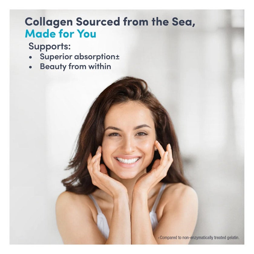 NeoCell Marine Collagen + Hyaluronic Acid Capsules, Pack of 120's