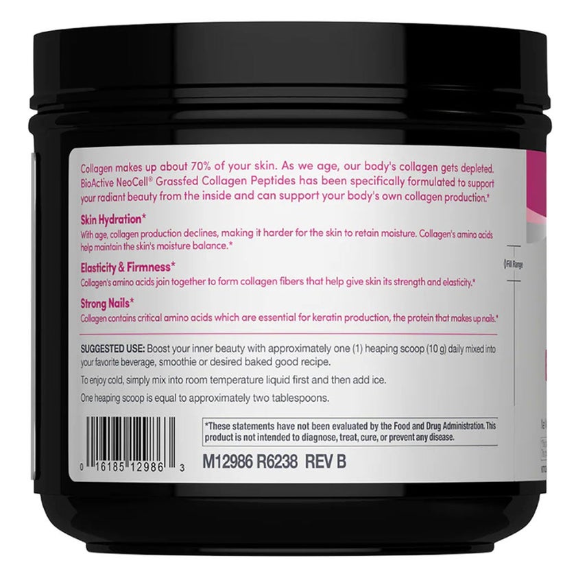 NeoCell Grassfed Collagen Peptides Unflavored Powder 400g