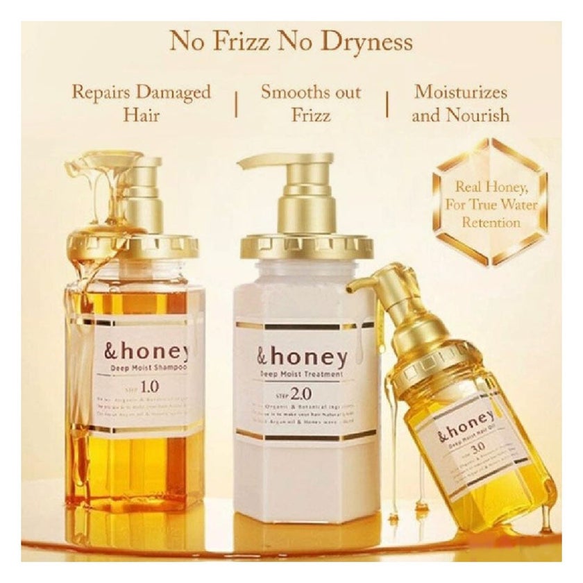 &Honey Deep Moist Hair Oil, Step 3.0 - 100ml
