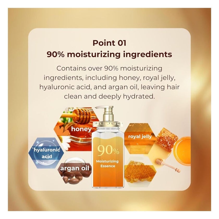 &Honey Deep Moist Hair Treatment, Step 2.0 - 445g