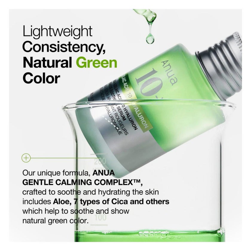 Anua Azelaic Acid 10 + Hyaluron Redness Soothing Serum 30ml
