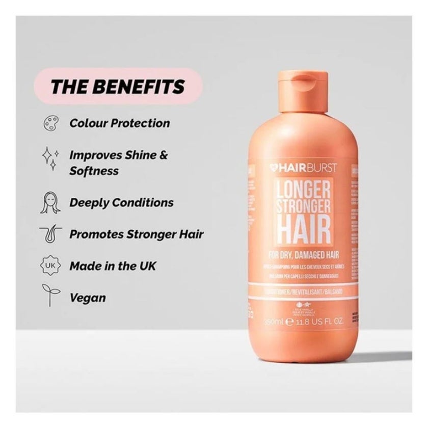 Hairburst Conditioner For Dry Damaged Hair 350ml