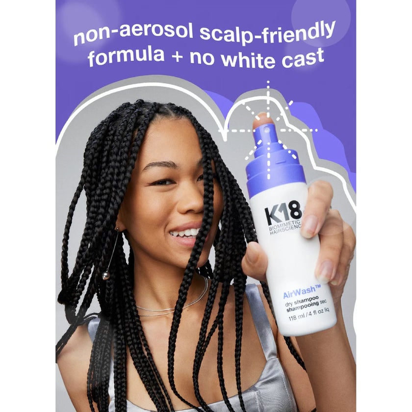 K18 Airwash Dry Shampoo 118ml