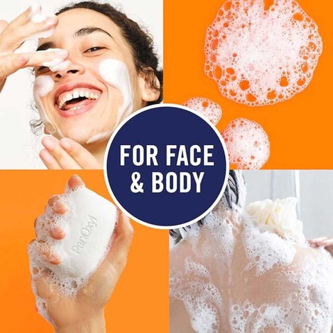 PanOxyl 10% Benzoyl Peroxide Acne Treatment Bar For Face & Body 113g