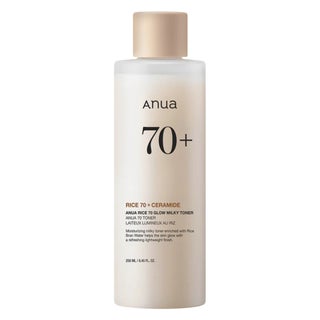 Anua Rice 70 + Ceramide Glow Milky Face Toner 250ml