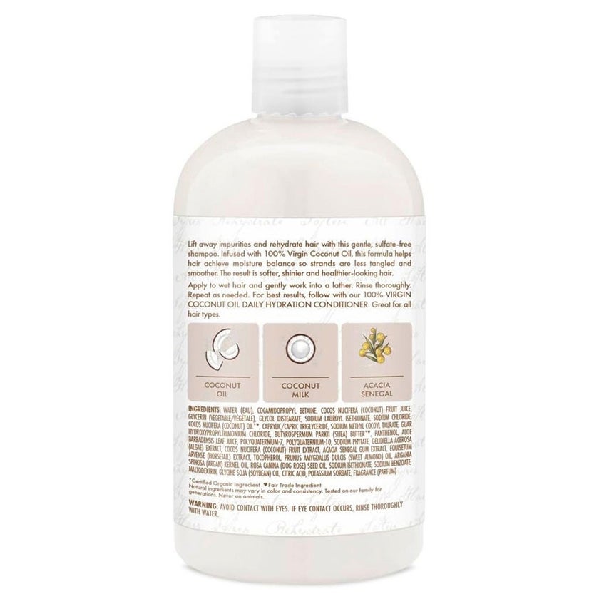 Shea Moisture 100% Virgin Coconut Oil Shampoo 384ml