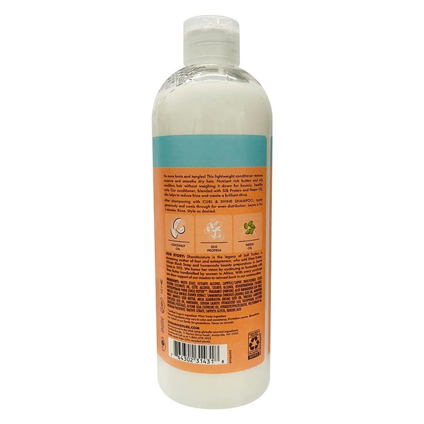 Shea Moisture Coconut & Hibiscus Curl & Shine Conditioner 586ml