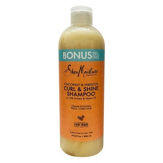 Shea Moisture Coconut & Hibiscus Curl & Shine Shampoo 586ml