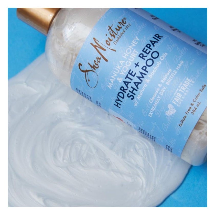 Shea Moisture Manuka Honey & Yogurt Hydrate + Repair Moisture Shampoo 384ml