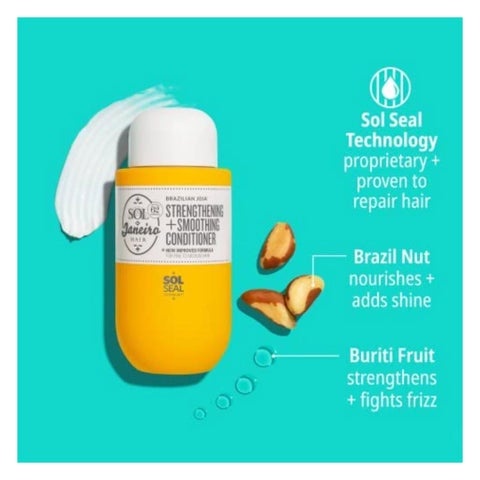 Sol De Janeiro Brazilian Joia Strengthening + Smoothing Hair Conditioner 295ml