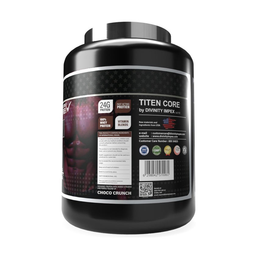 Titan Core Choco Crunch Whey Protein Powder 1.8Kg