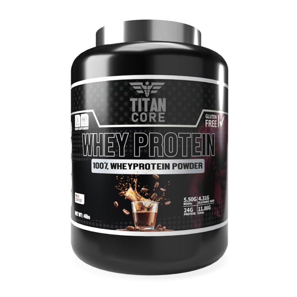 Titan Core Rich Coffee Whey Protein Powder 1.8Kg - myAster