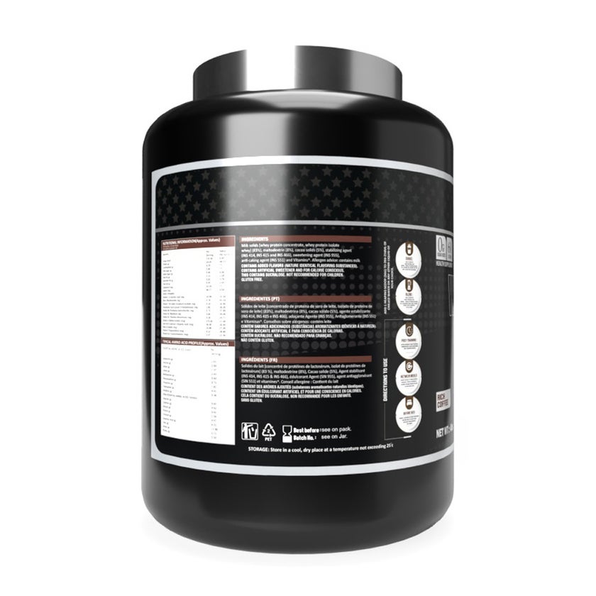 Titan Core Rich Coffee Whey Protein Powder 1.8Kg