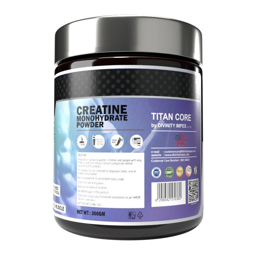 Titan Core Creatine Monohydrate Powder 300g