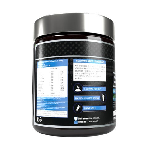 Titan Core Blue Raspberry BCAA Powder 180g