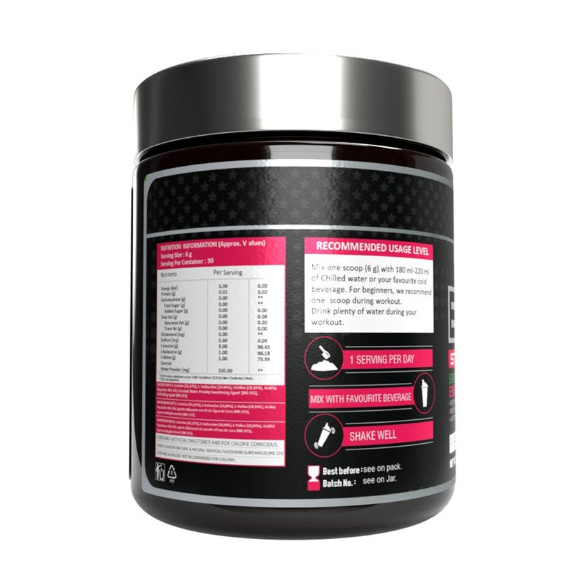 Titan Core Strawberry Mango BCAA Powder 180g