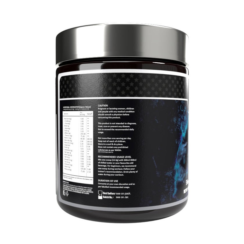 Titan Core Blackberry Lemonade Pre-Workout Powder 300g